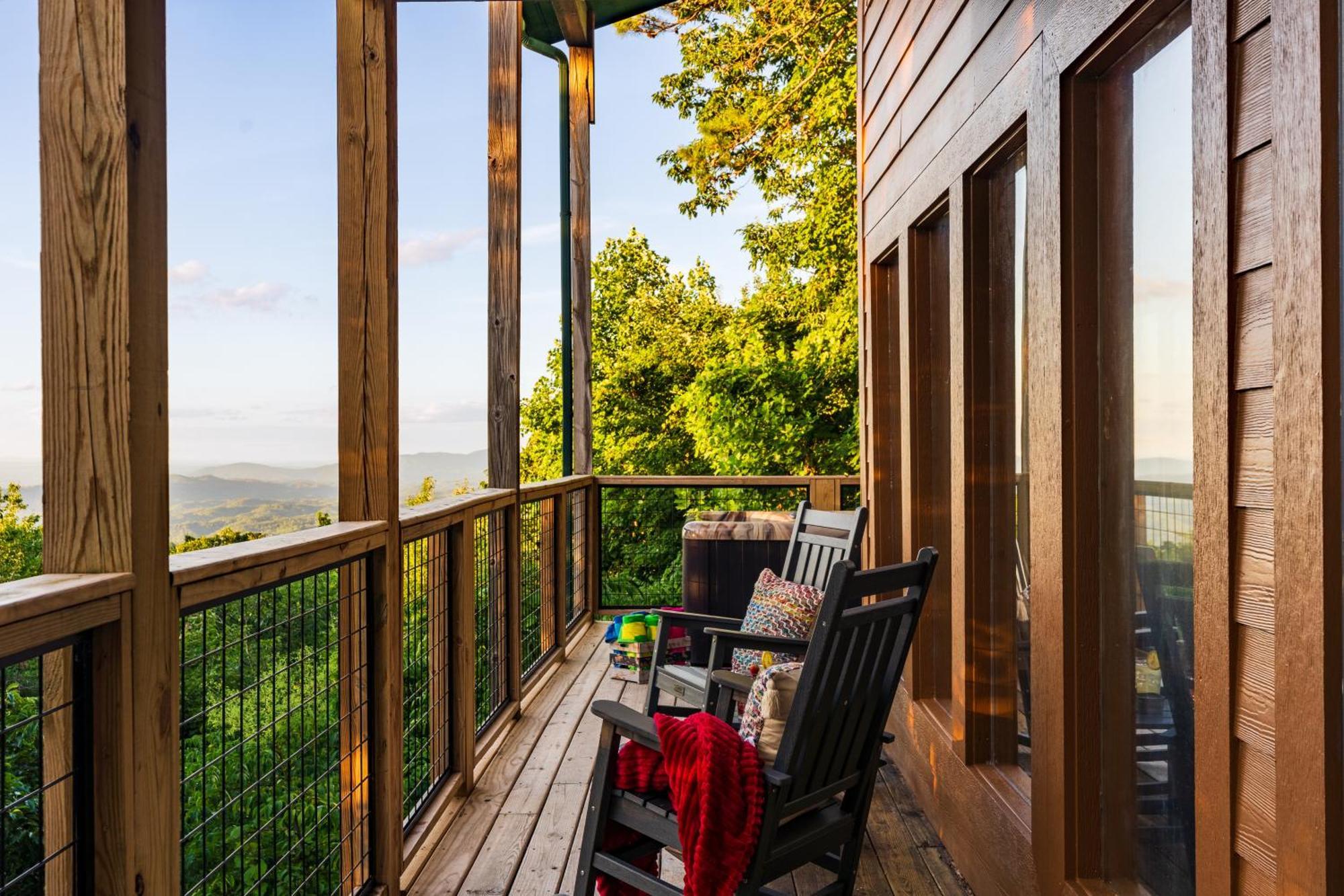 ガトリンバーグ Elevista - Quaint&Private-Views-Hottub-Pooltable-Bears-3 Clubhouse Poolsヴィラ エクステリア 写真